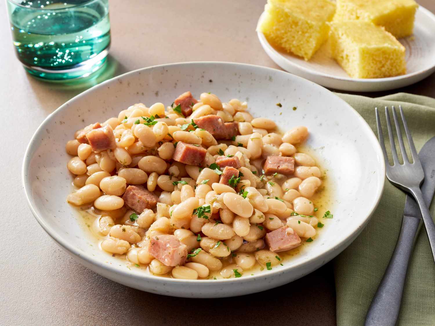 Hearty Ham and Bean Stew
