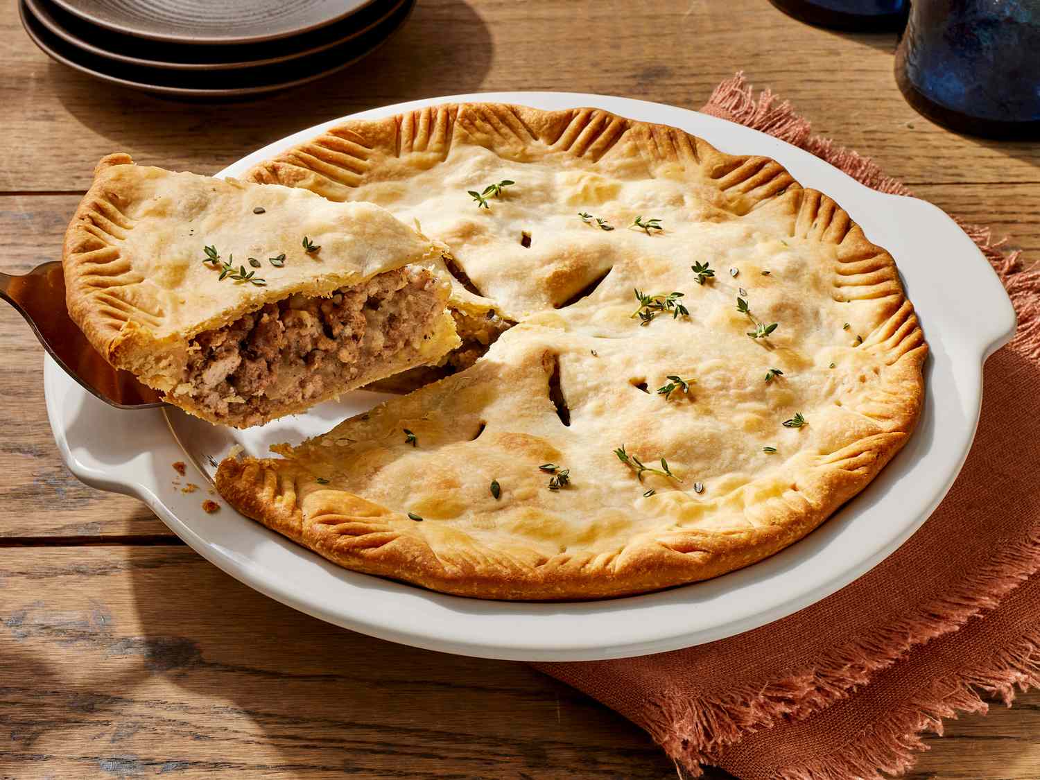 Hearty Meat and Potato Pie