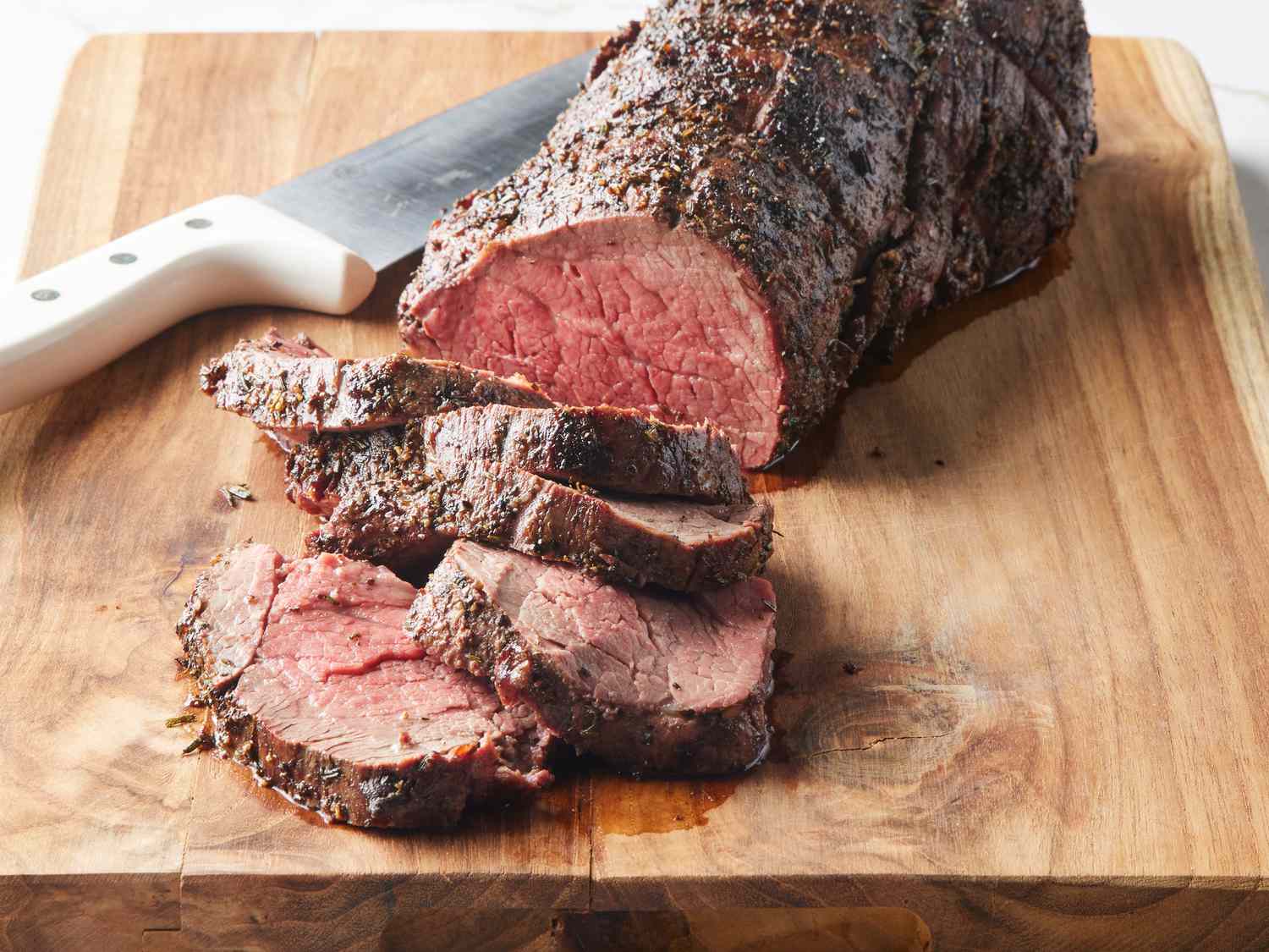 Herb-Crusted Grilled Beef Tenderloin