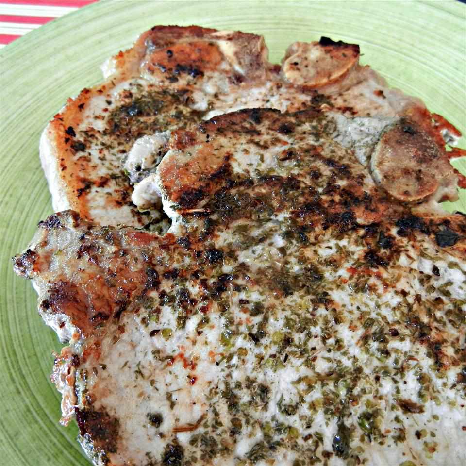 Herb-Crusted Pork Chops
