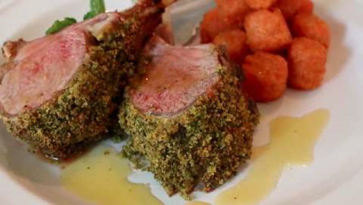 Herb-Crusted Rack of Lamb