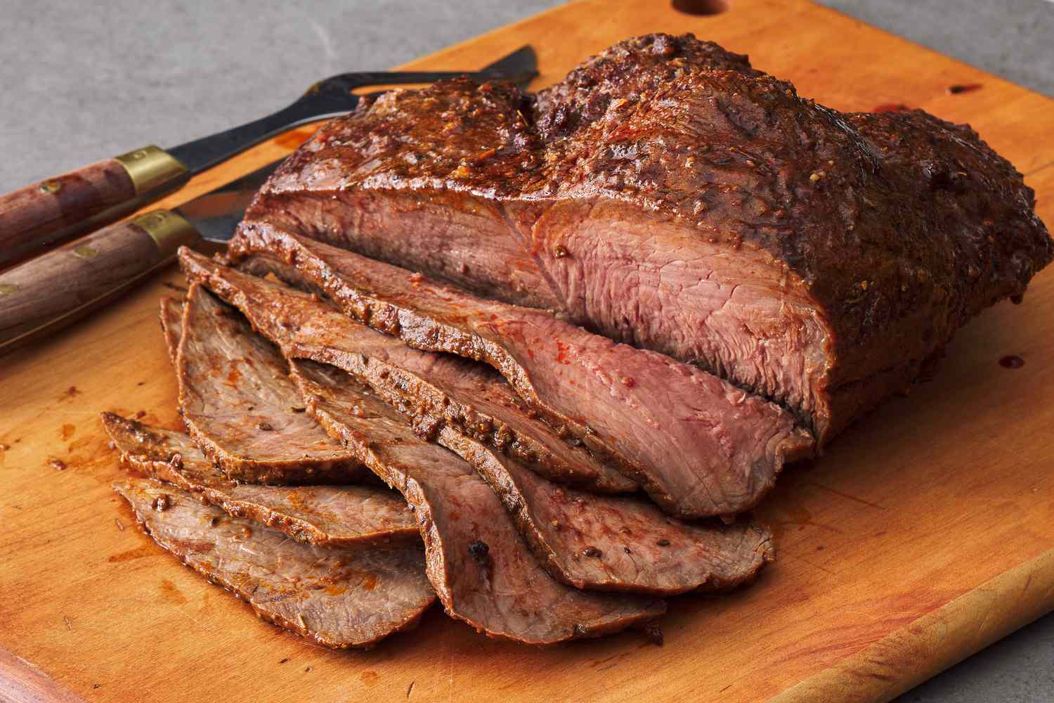 Herb-Crusted Sirloin Tip Roast