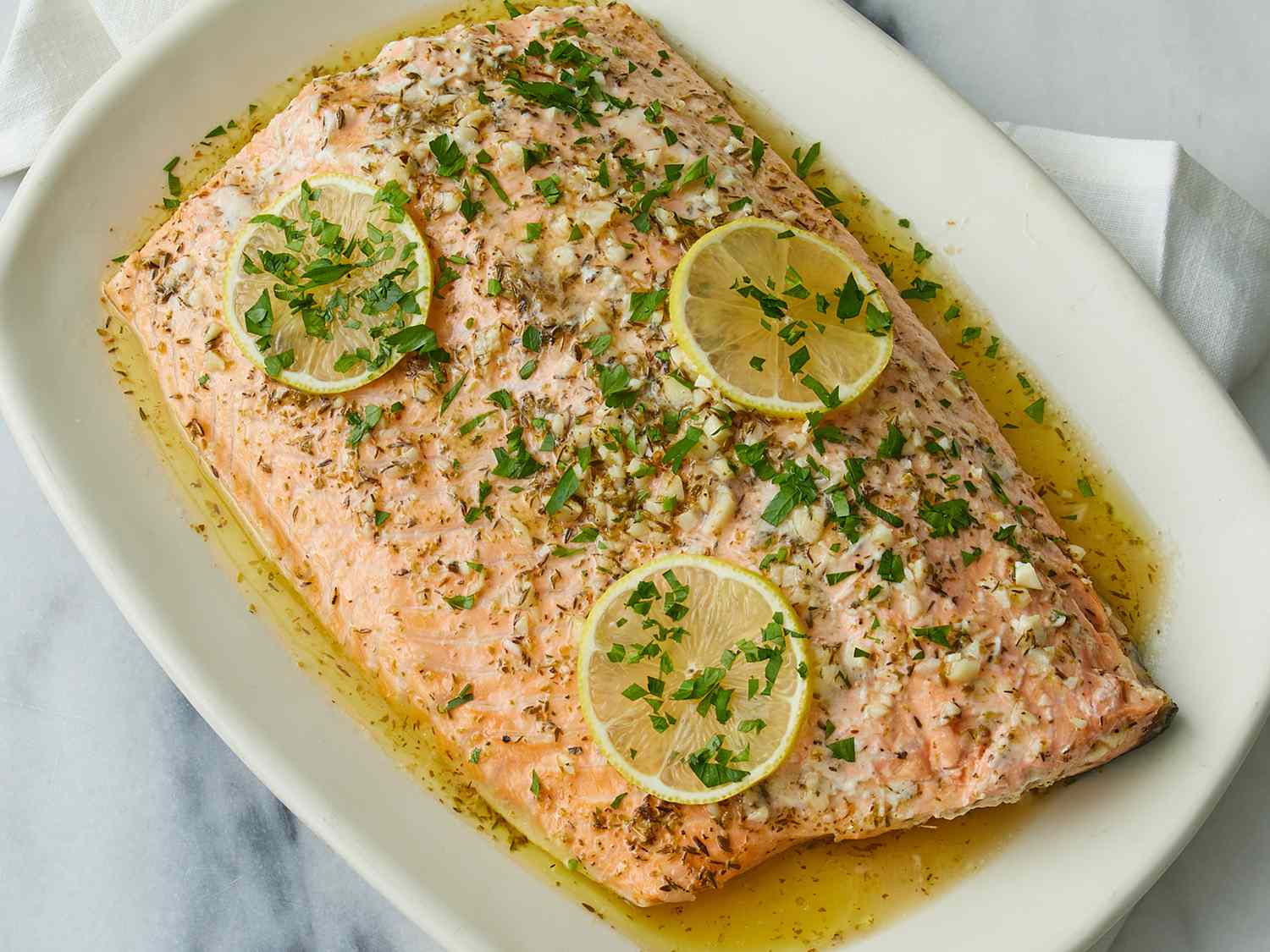 Herb-Infused Baked Salmon in Foil