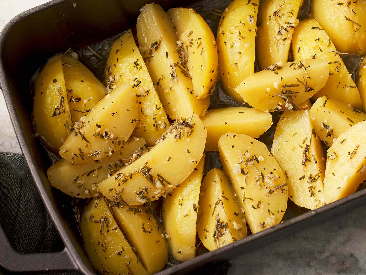 Herb Roasted Greek Potatoes