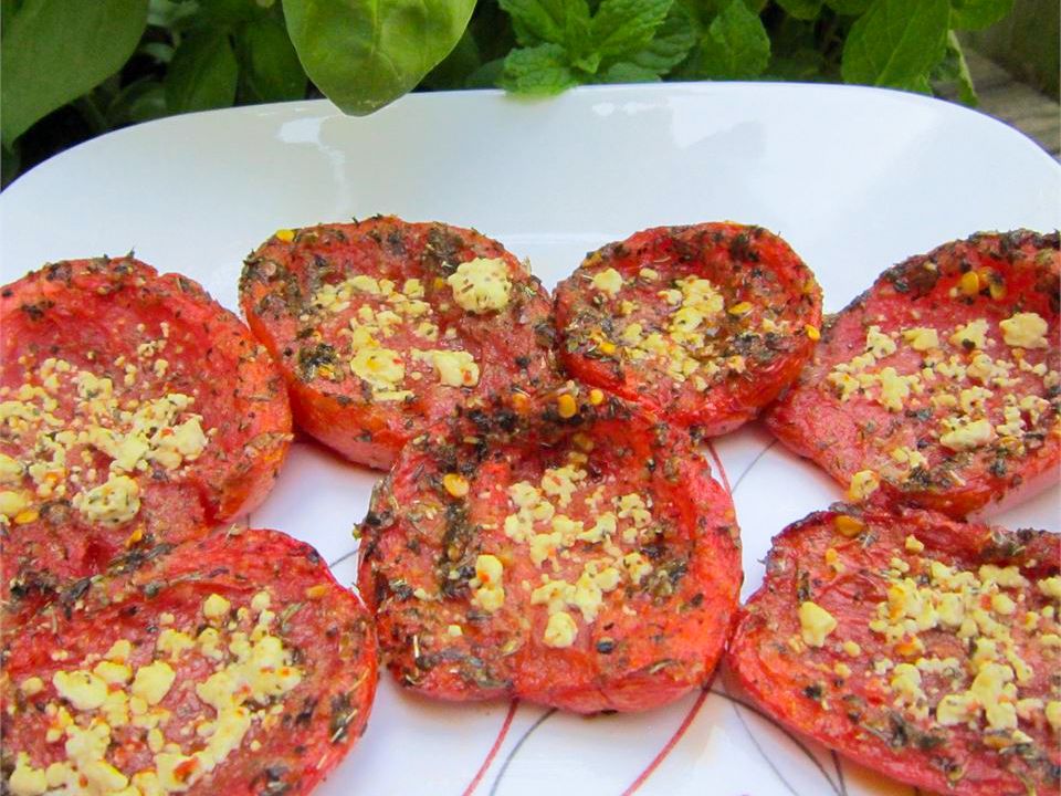 Herb Roasted Roma Tomatoes