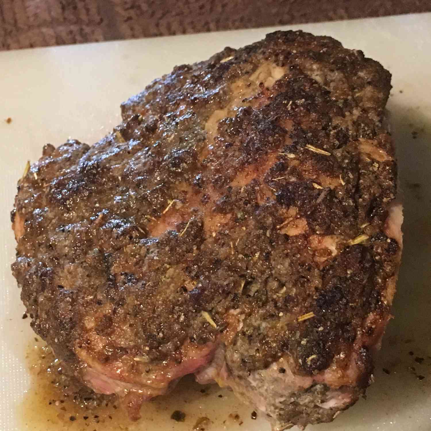 Herb-Rubbed Pork Sirloin Roast