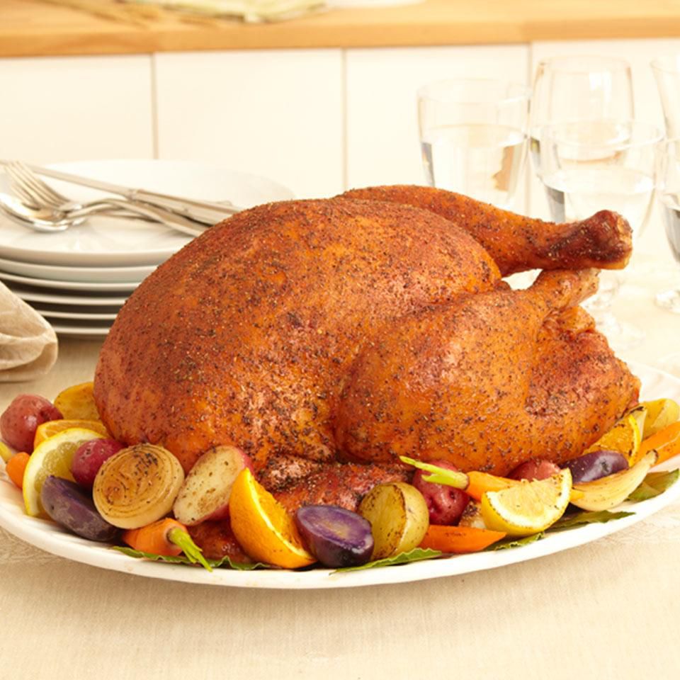 Herb Rubbed Roasted Turkey