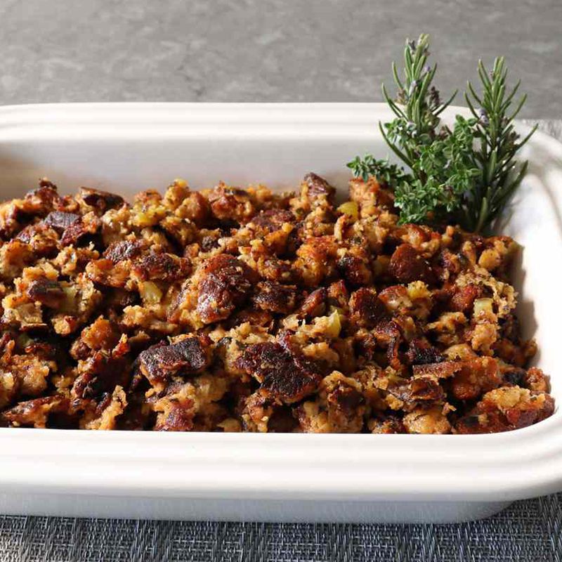 Herb-Stuffed French Bread Dressing