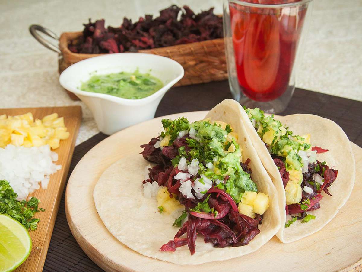 Hibiscus Tacos