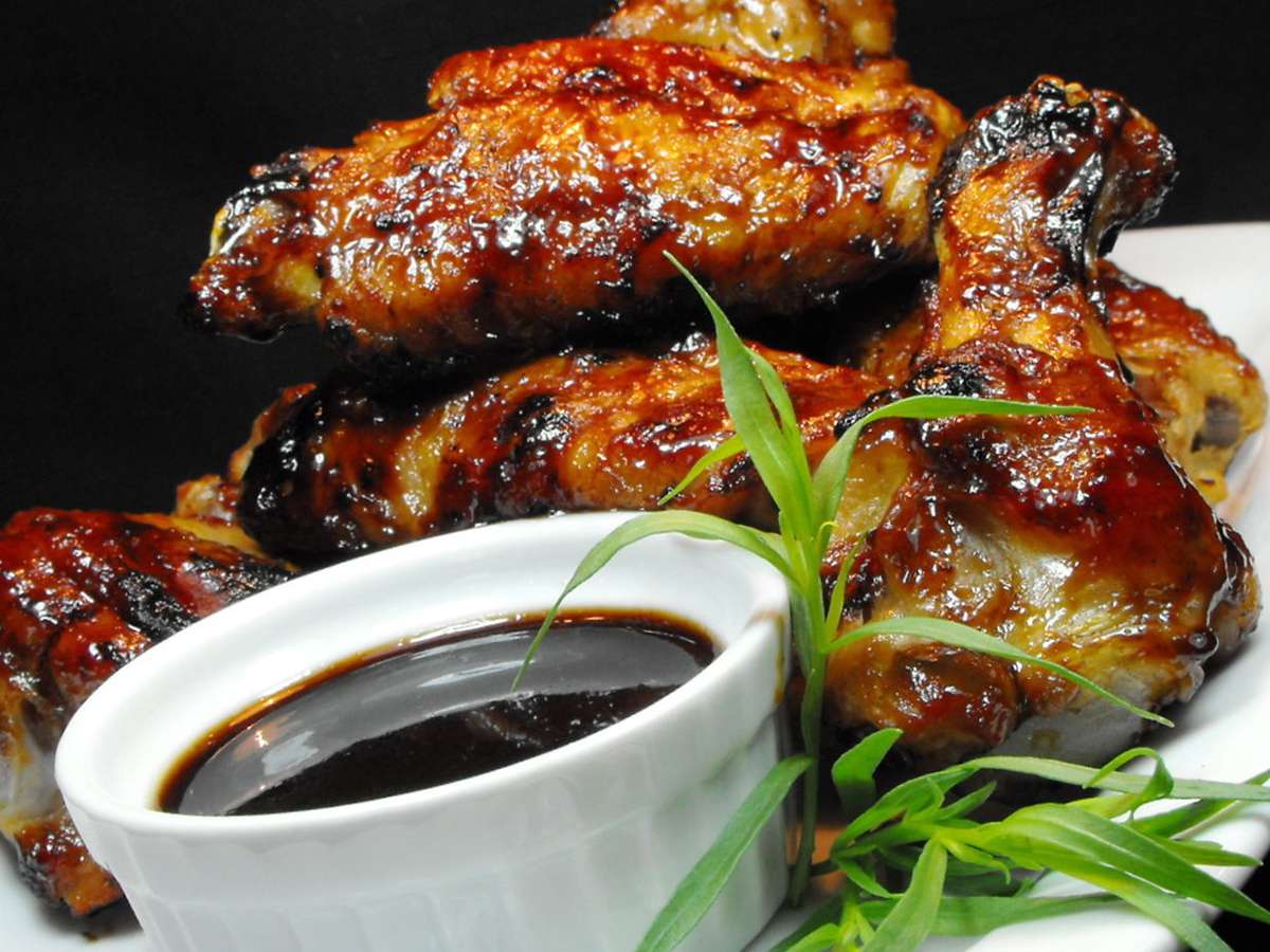 Hoisin Glazed Chicken Wings