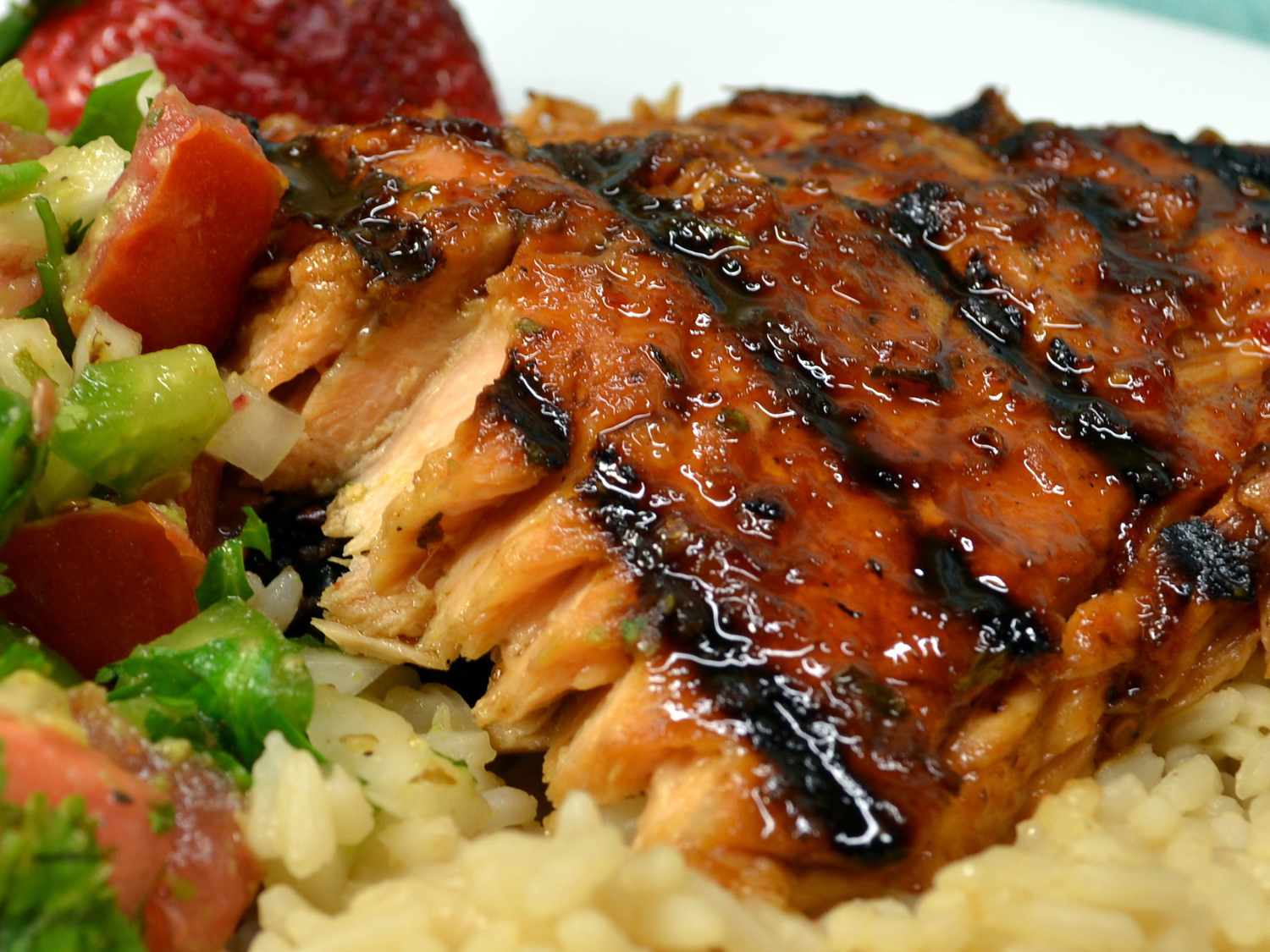 Hoisin-Glazed Salmon Fillets