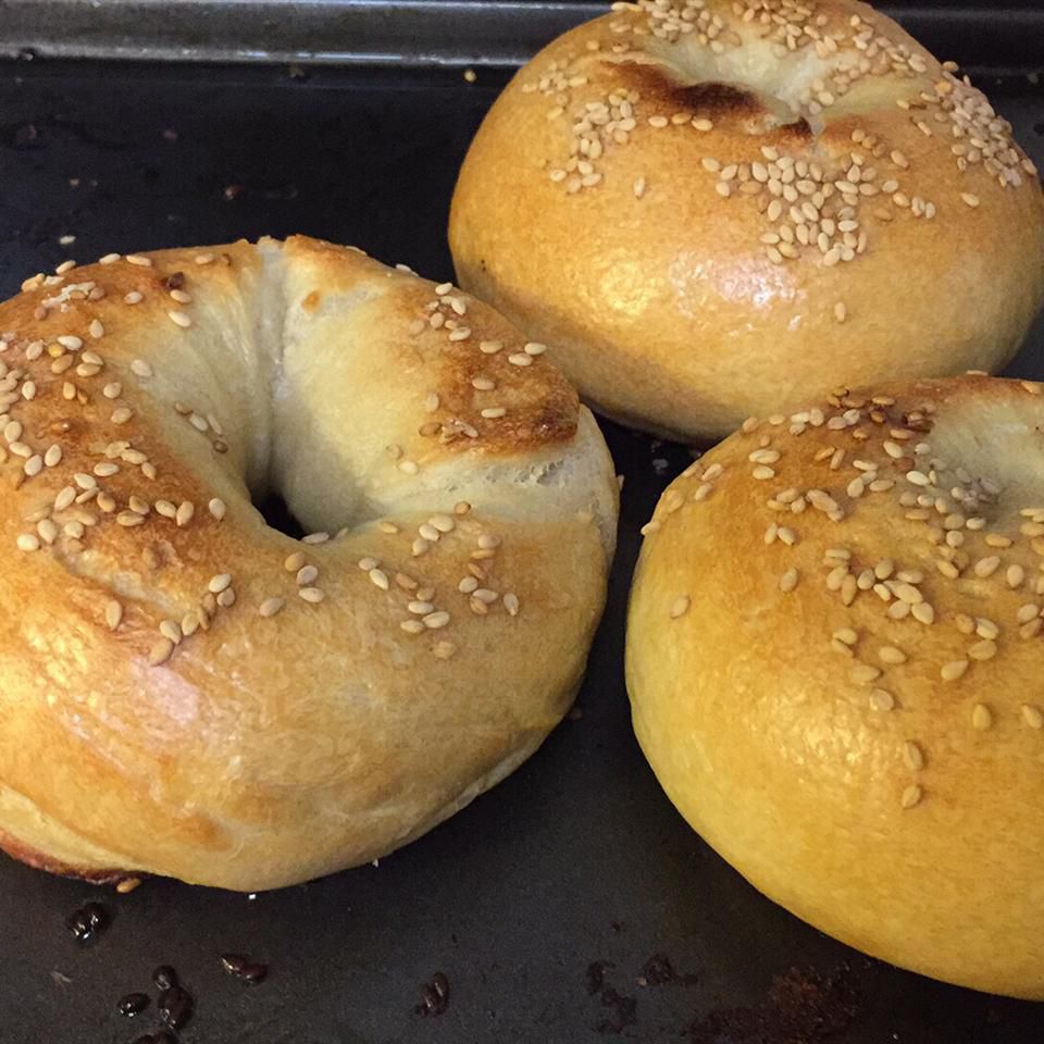 Homemade Boiled Bagels