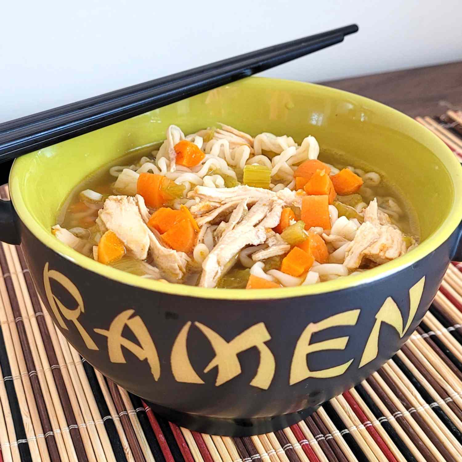 Homemade Chicken Ramen Soup