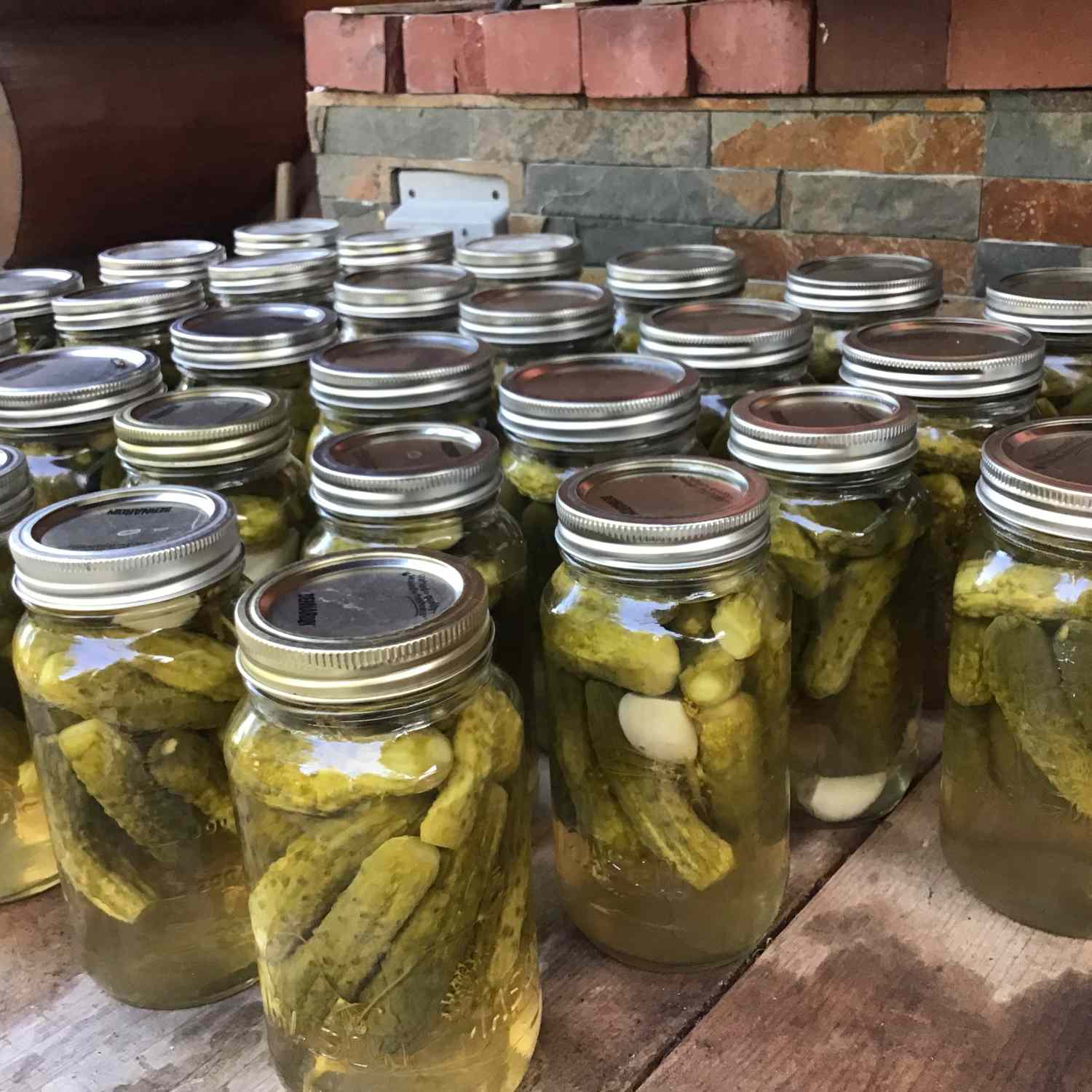 Homemade Dill Pickles