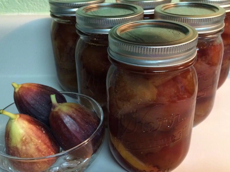 Homemade Fig Preserves