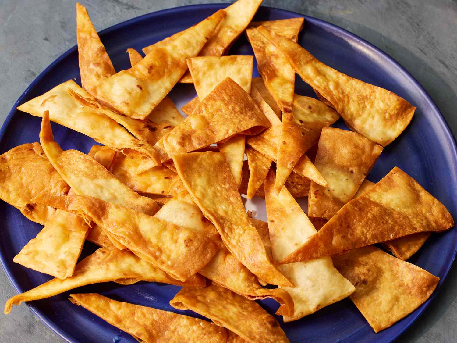 Homemade Flour Tortilla Chips
