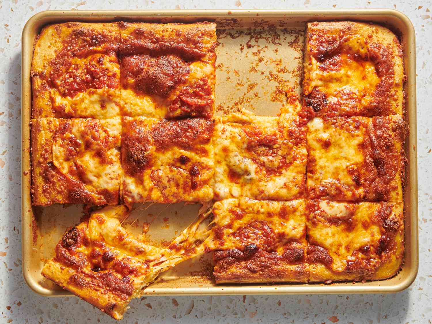 Homemade Grandma Pizza