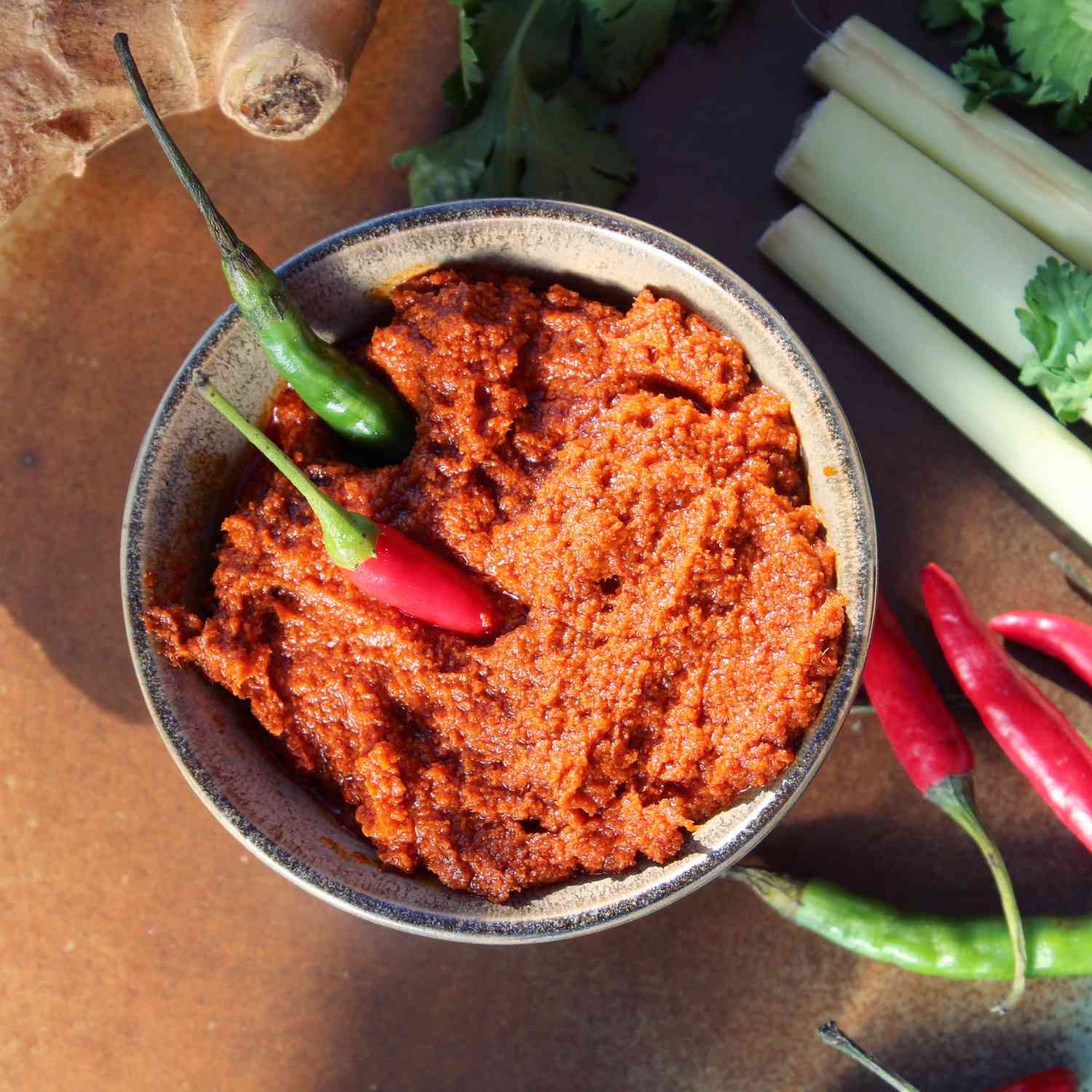 Homemade Panang Curry Paste