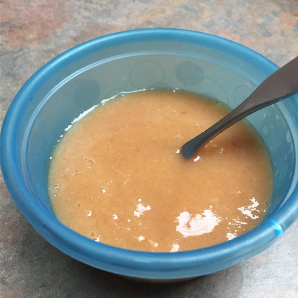 Homemade Plum Baby Food