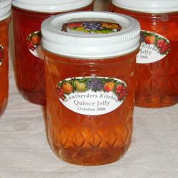 Homemade Quince Preserve