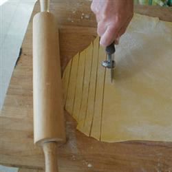 Homemade Thanksgiving Egg Noodles