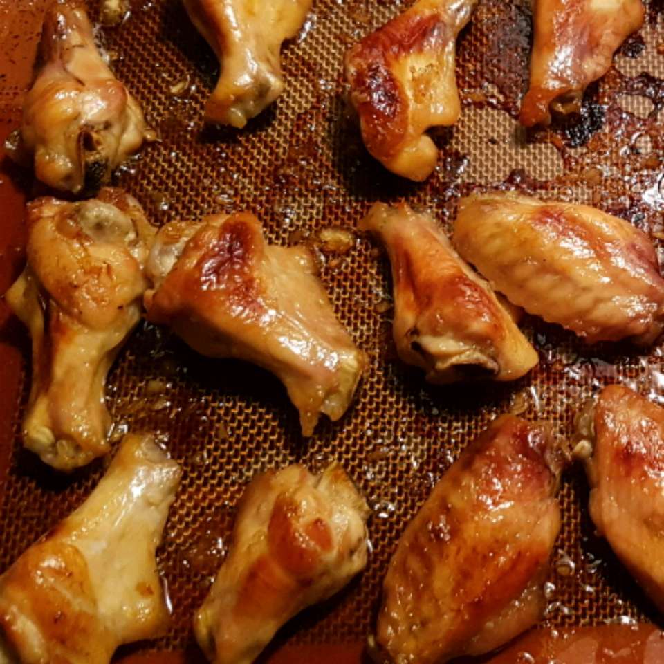 Honey Garlic Baked Wings