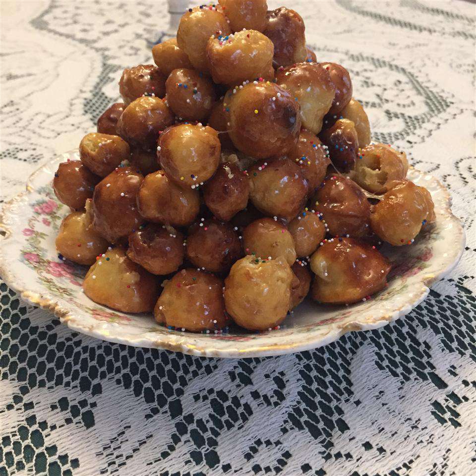 Honey Glazed Italian Donuts