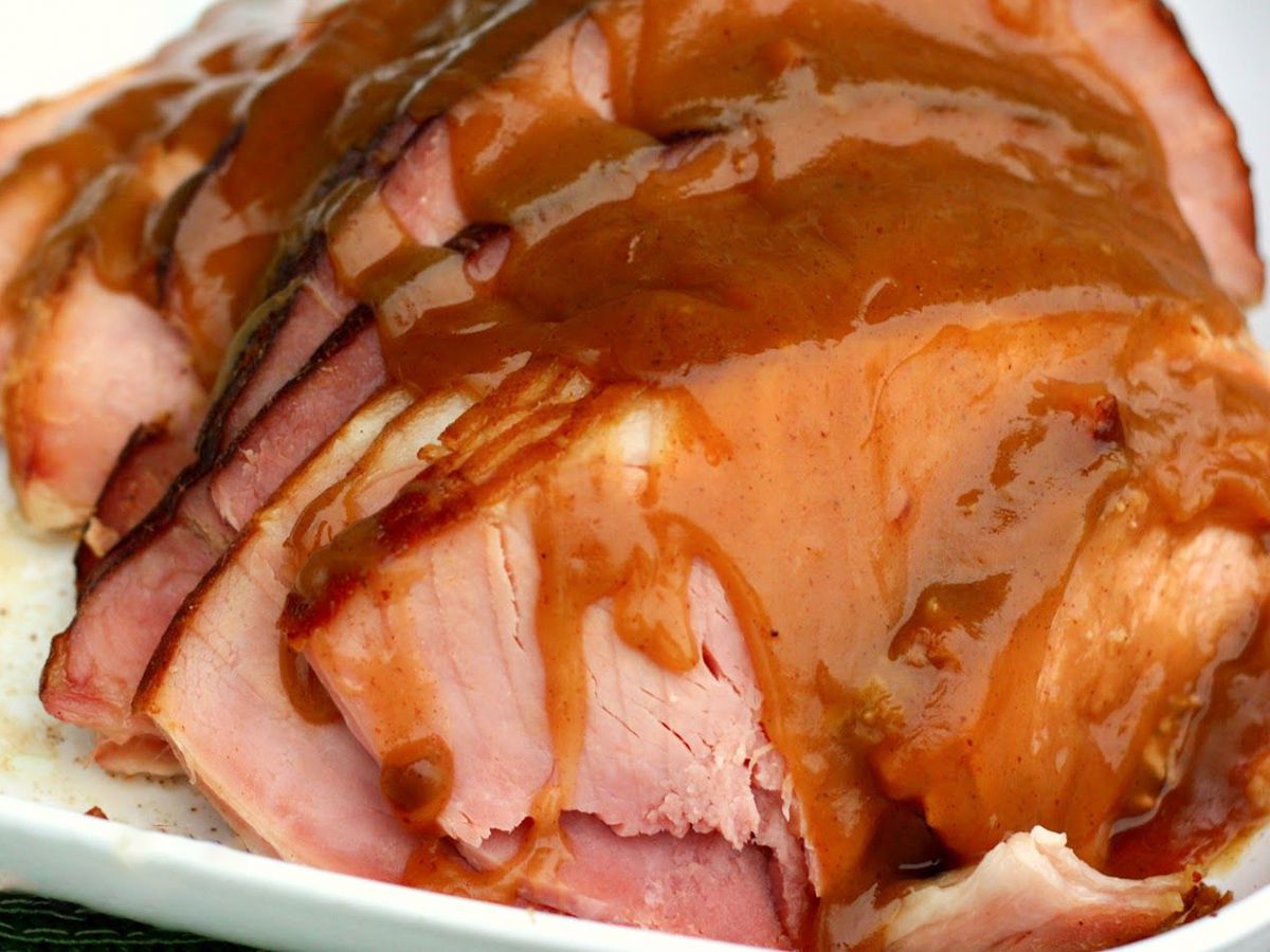 Honey-Glazed Slow-Cooked Ham