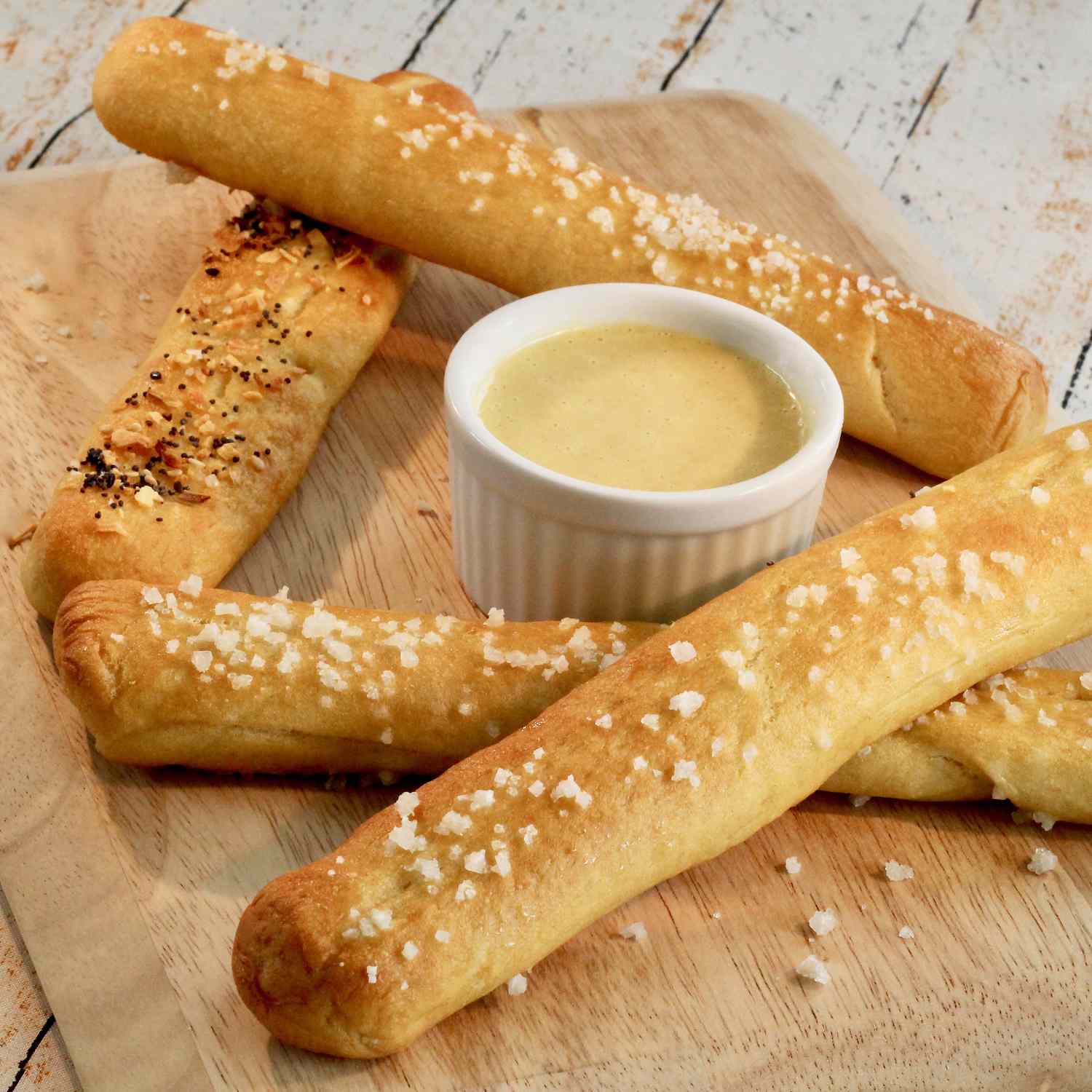 Honey Mustard Pretzel Sticks