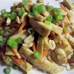Honey Nut Chicken Stir Fry