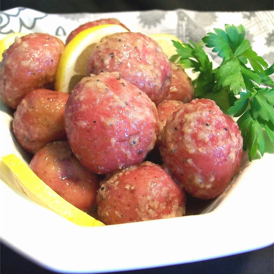 Horseradish Lemon New Potatoes