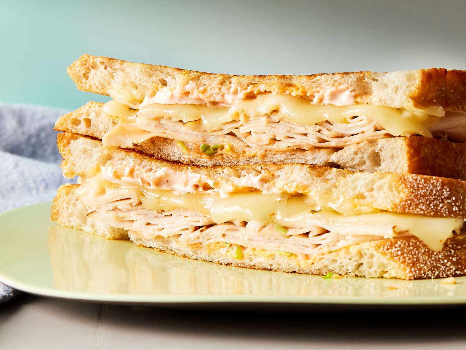 Hot Turkey Melt Sandwiches