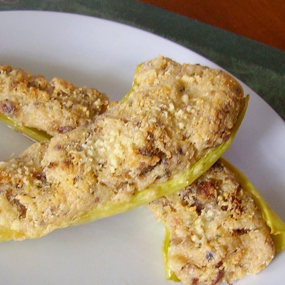 Hungarian Sausage Stuffed Peppers