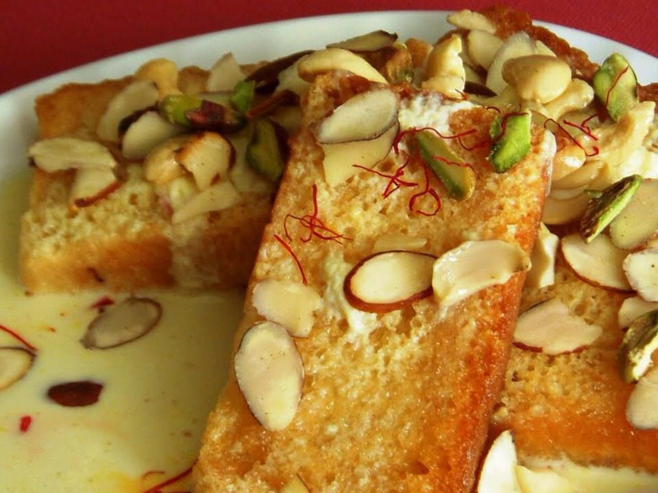 Hyderabadi Bread Pudding