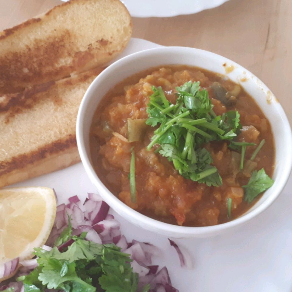 Indian Spiced Pav Bhaji