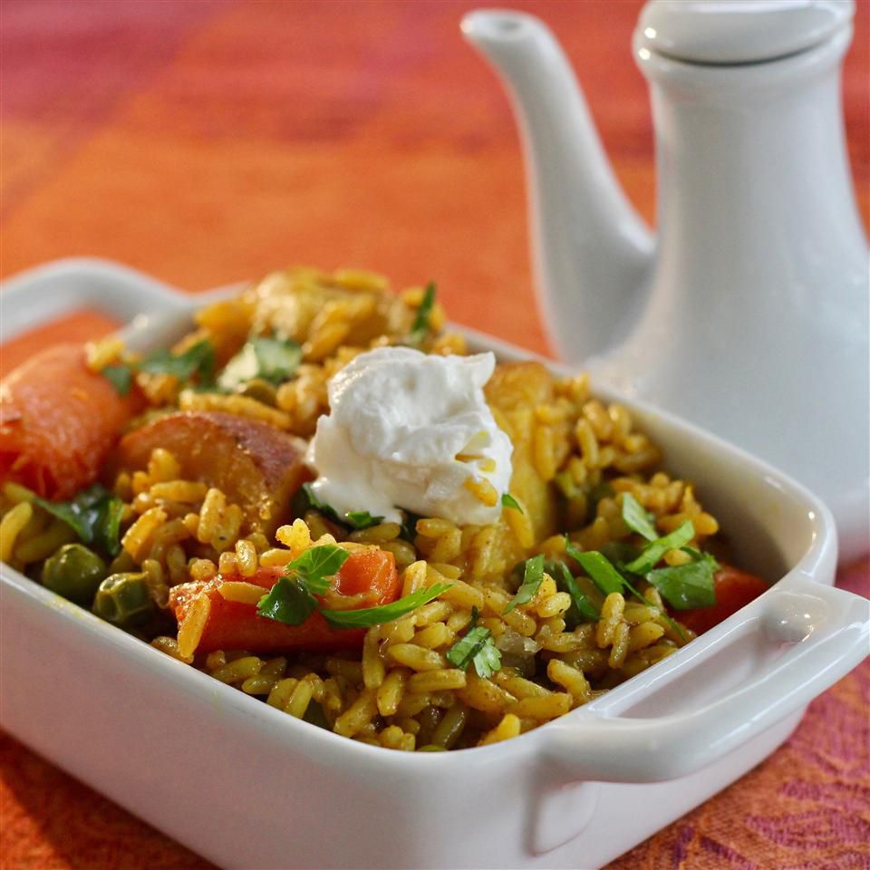 Indian Vegetable Biryani