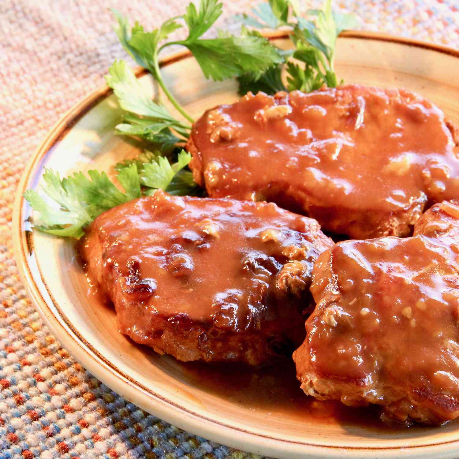 Instant Pot Apple Glazed Pork Chops