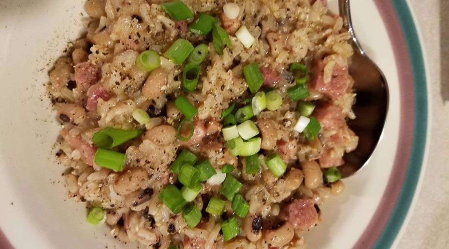 Instant Pot Black-Eyed Peas and Ham