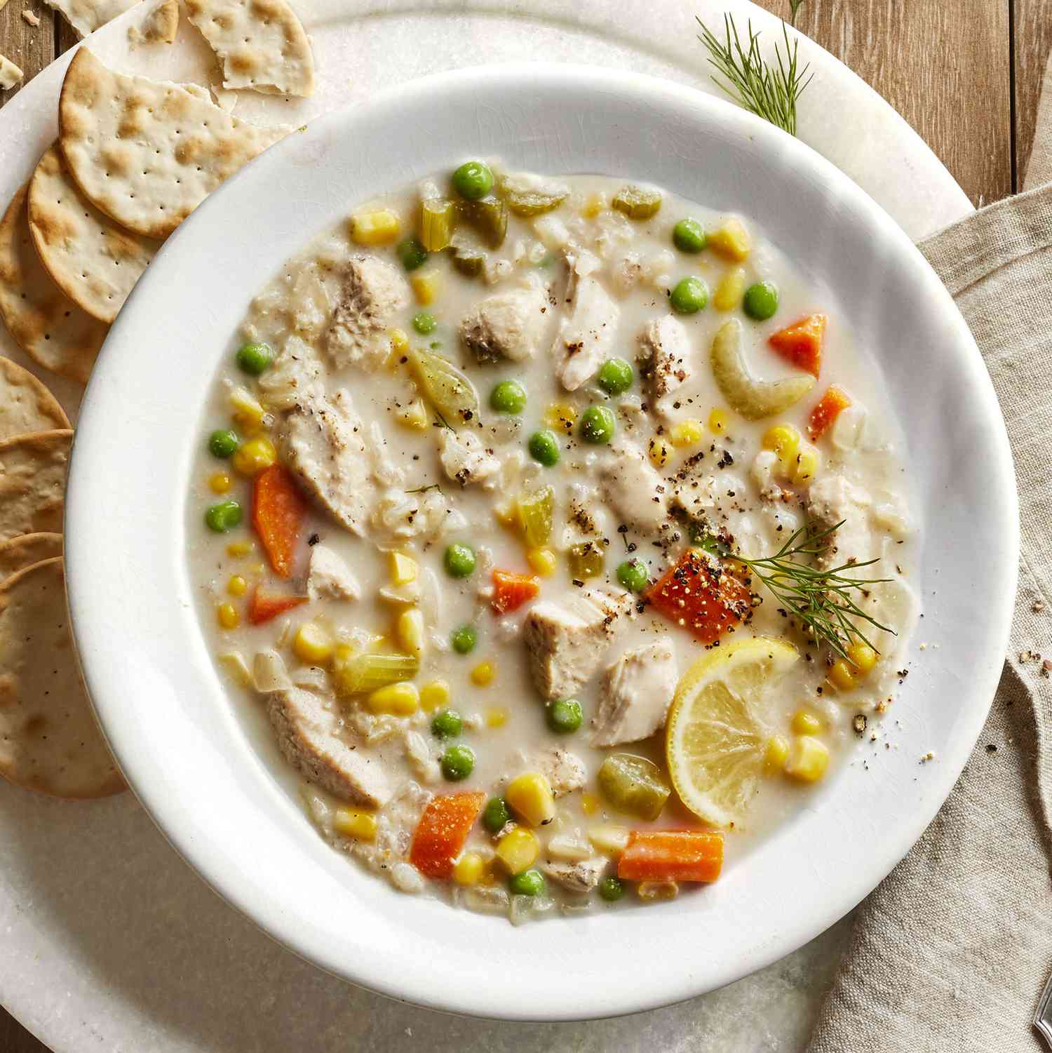 Instant Pot Chicken Rice Soup