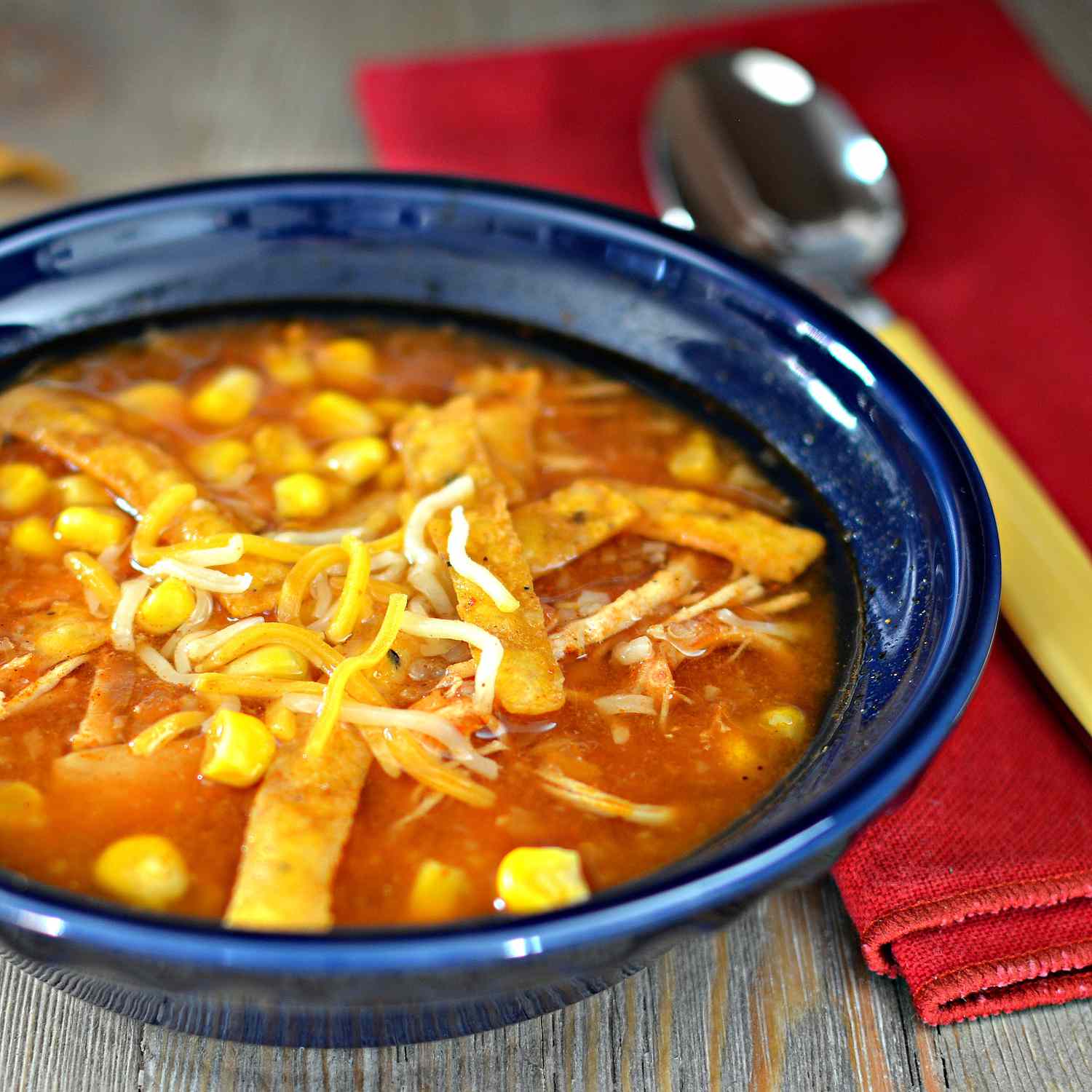 Instant Pot Chicken Soup With Tortilla