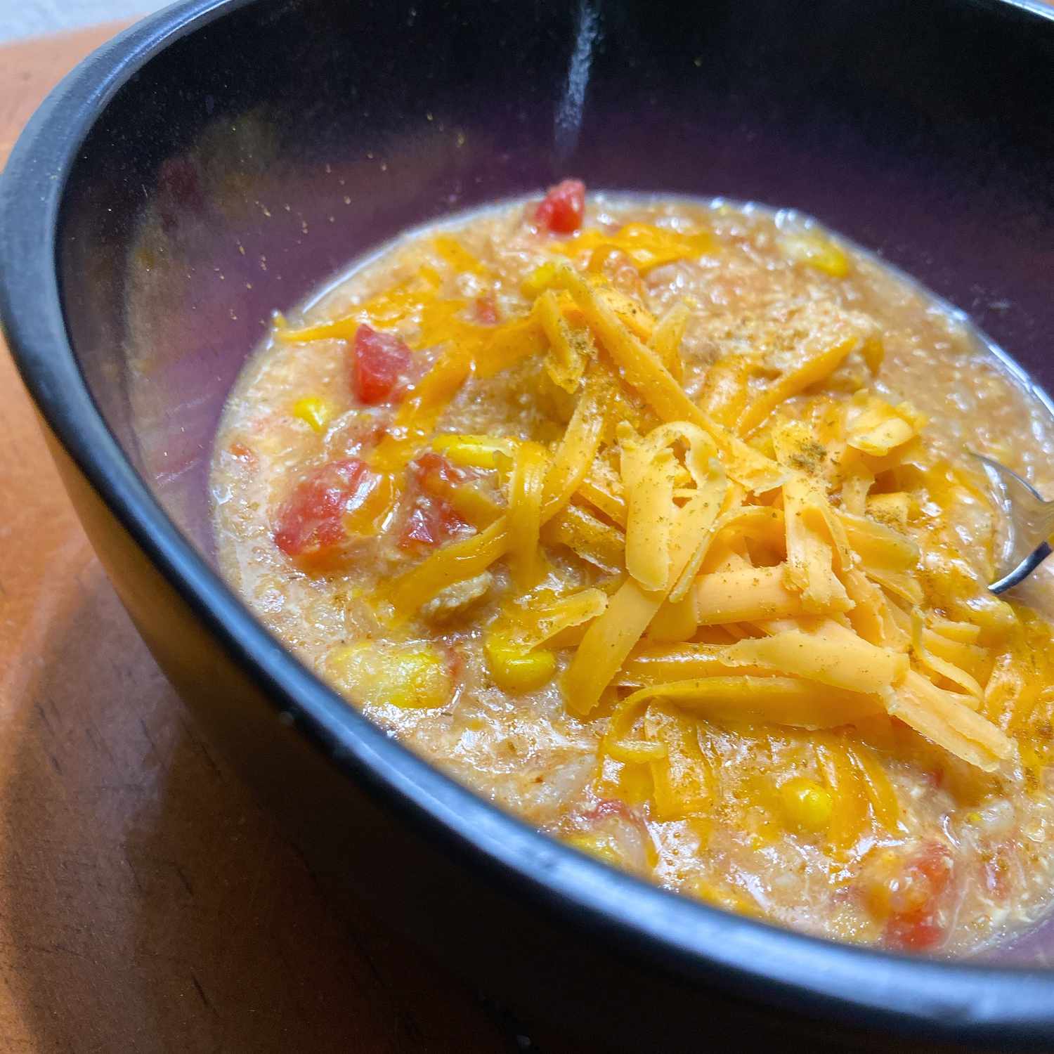 Instant Pot Creamy Chicken Taco Soup