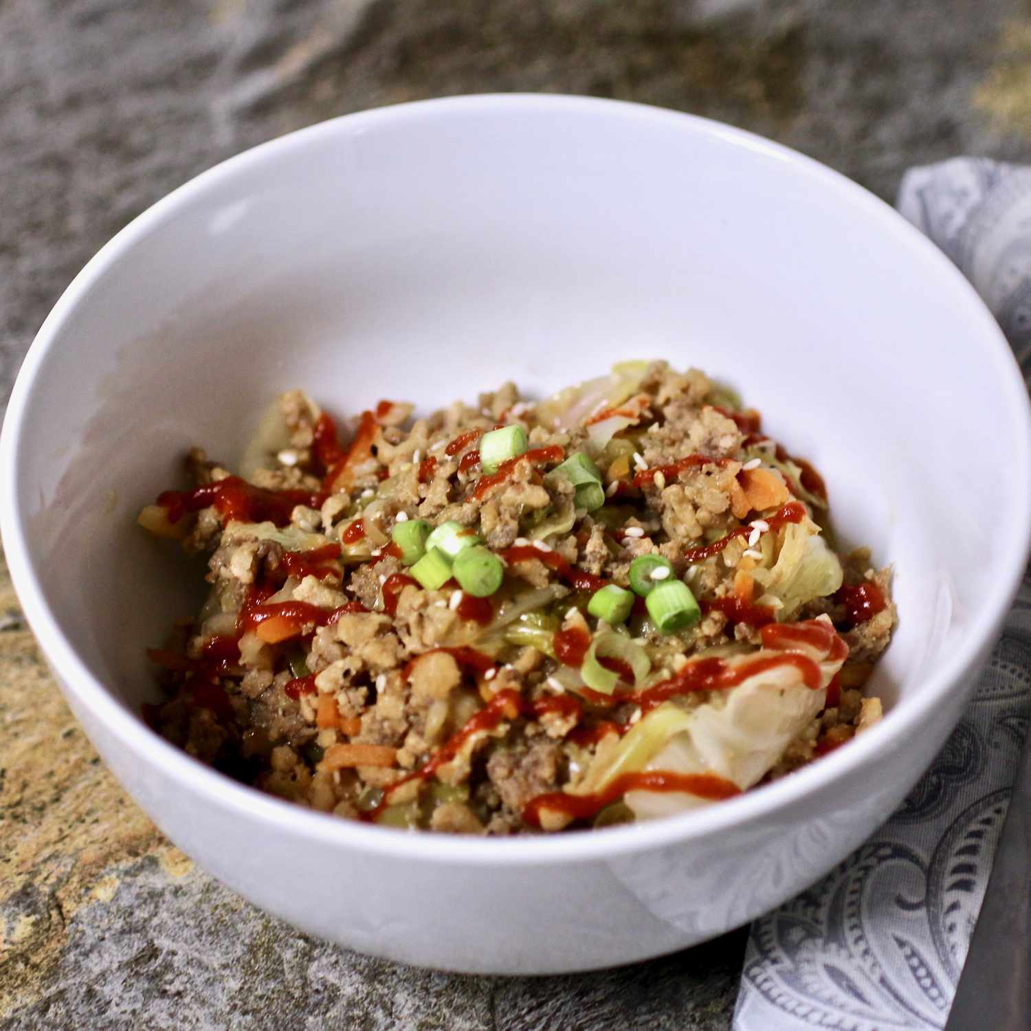 Instant Pot Egg Roll Bowl