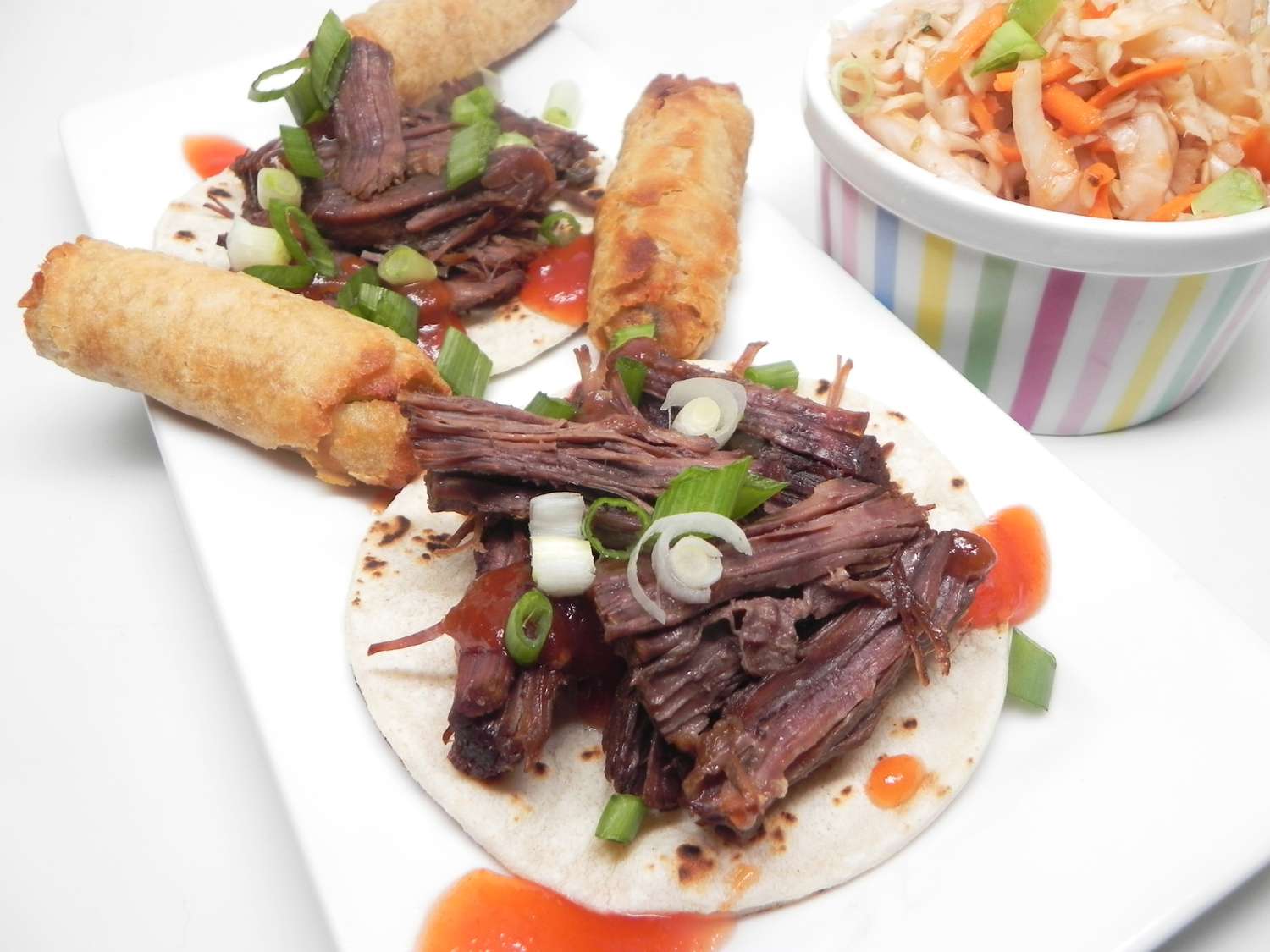 Instant Pot Korean BBQ Beef Tacos