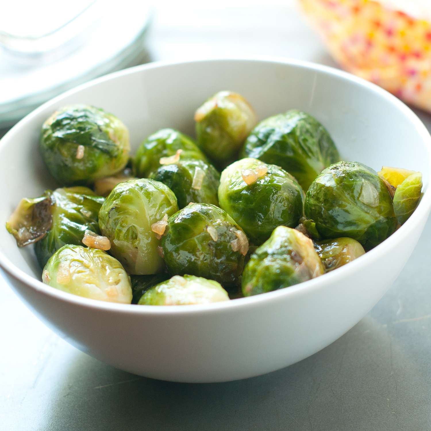 Instant Pot Roasted Brussels Sprouts with Broth