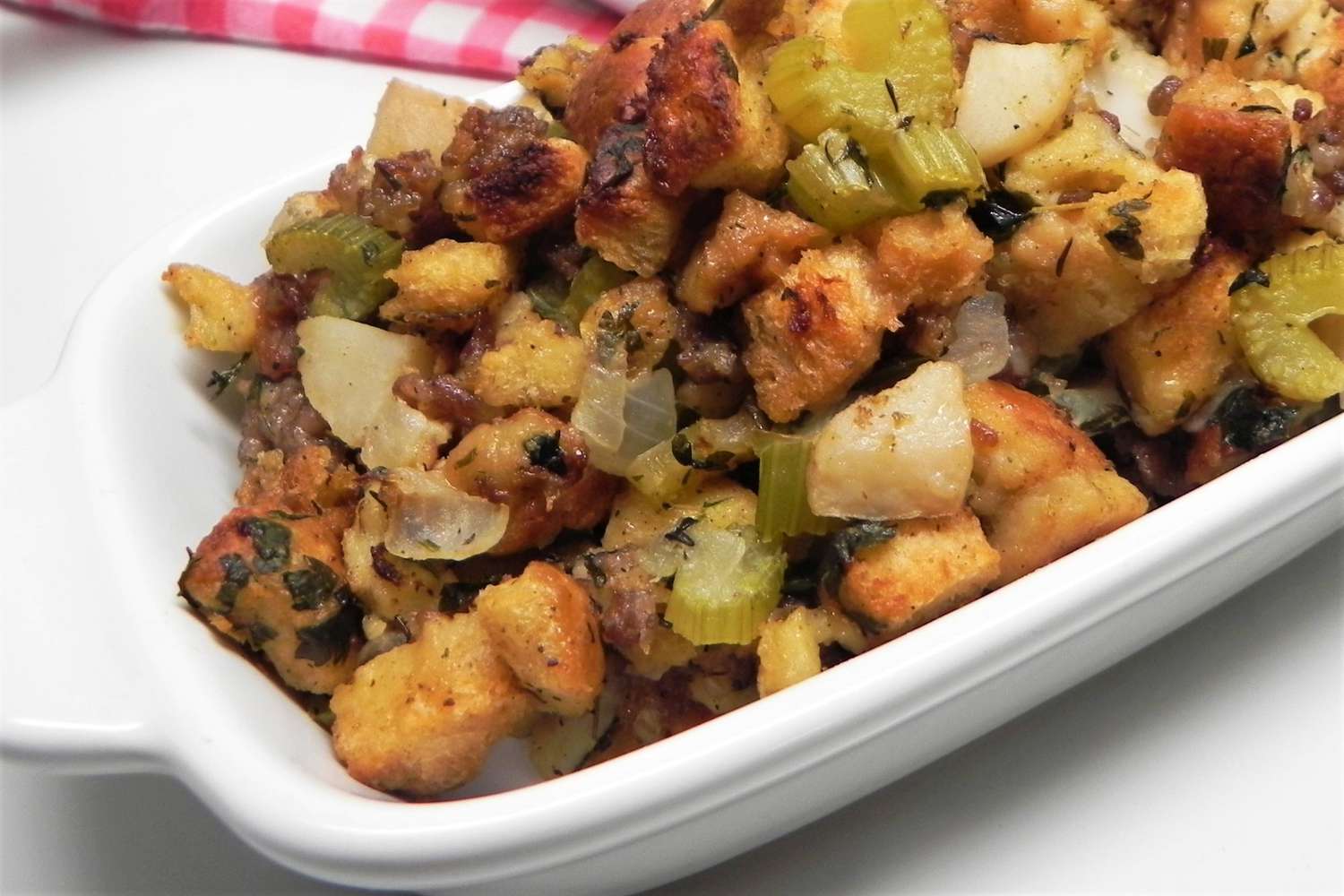 Instant Pot Sausage Stuffing