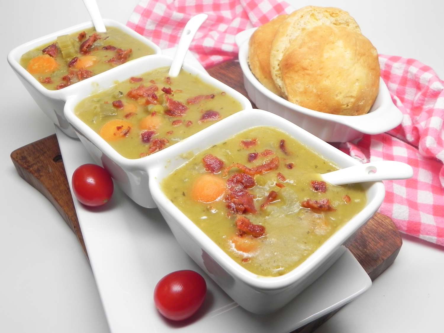 Instant Pot Smoky Pea Soup