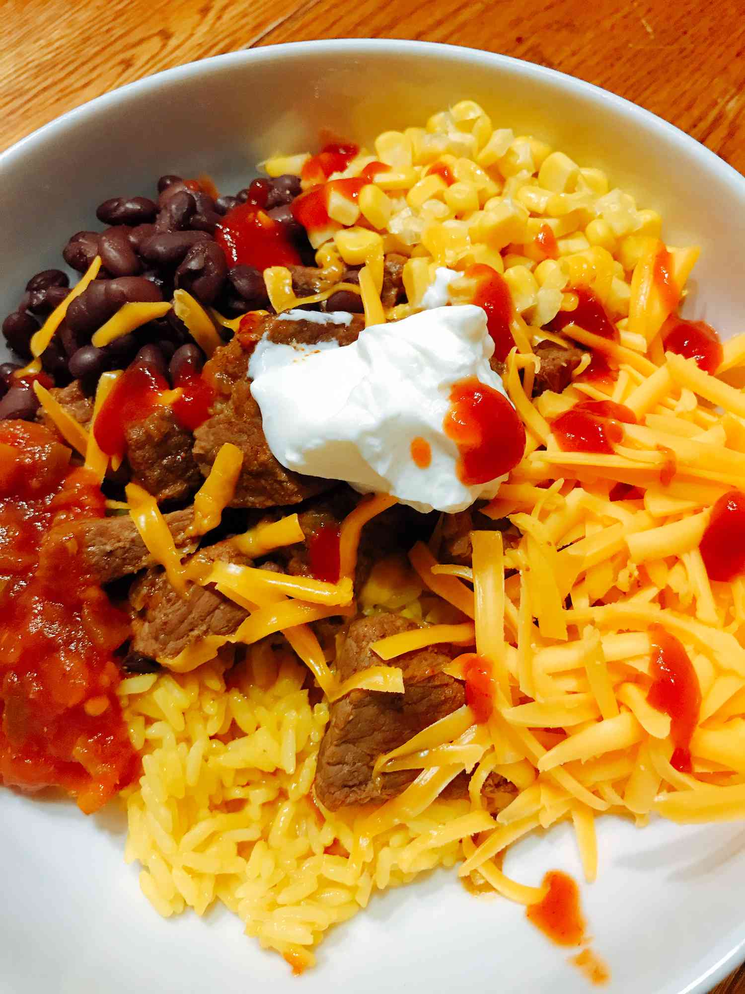 Instant Pot Taco Bowls with Air-Fried Beef