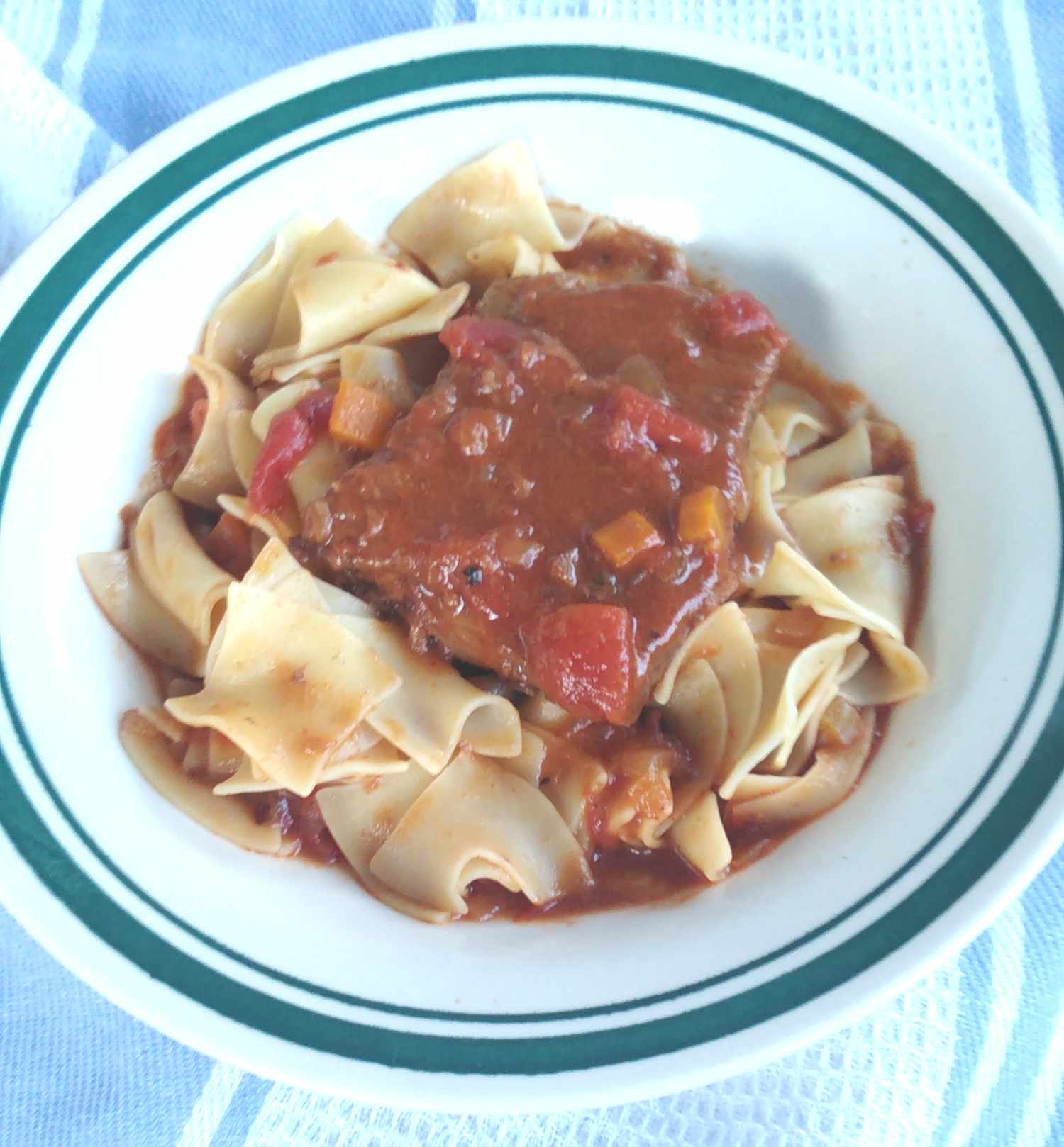 Instant Pot Tomato Swiss Steak
