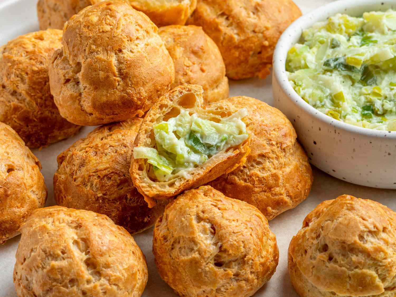 Irish Beer and Cheese Puffs
