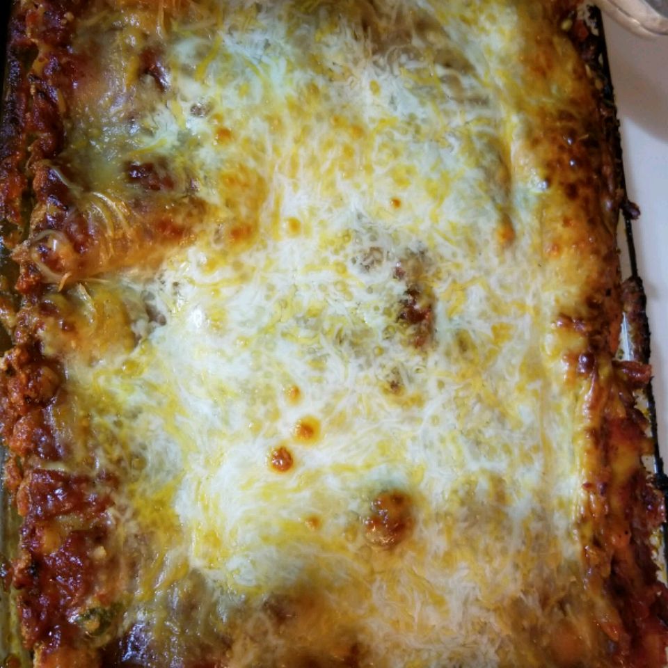 Irresistible Three-Cheese Lasagna